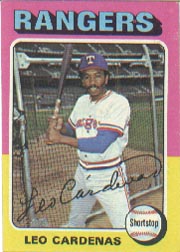 1975 Topps Baseball Cards      518     Leo Cardenas